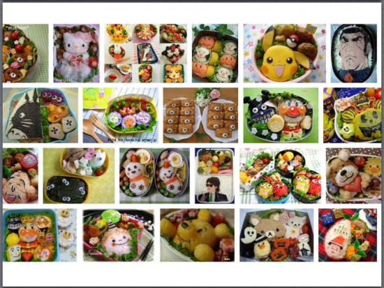 Character bento boxes